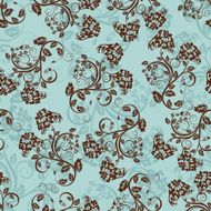 Seamless Floral Pattern N1595