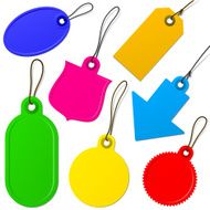 Colorful label collection N3