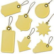 Cardboard tag collection N2