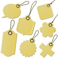 Cardboard tag collection N3