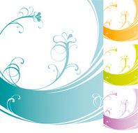 Floral background N1409