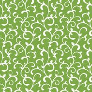 Organic Curly Seamless Vine Pattern N2