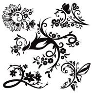 Floral Design Series Chinese style N17