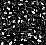 Seamless black and white texture