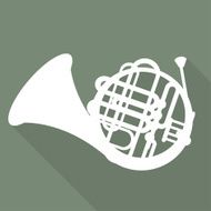 Music wind instruments icon N17