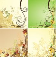 Floral backgrounds N21