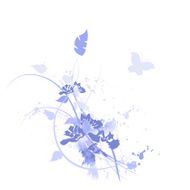 Blue blossoms