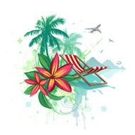Tropical abstract background N5