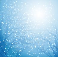 Abstract Winter Background N25
