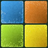 Floral banners N21