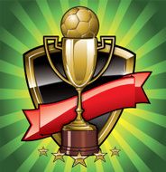 Gold soccer Trohpie