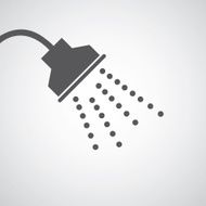 shower spray symbol