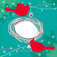 Christmas Cardinals N2