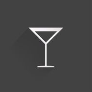 Drink glass web icon N5