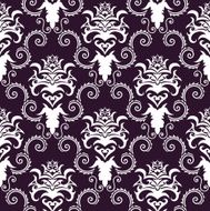 Damask seamless background N10