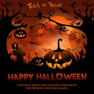 Halloween night background N38