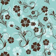 Seamless floral background N394
