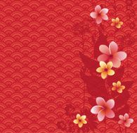 Floral background N1420