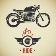 Retro motorcycle N2