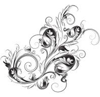 Black scroll N2