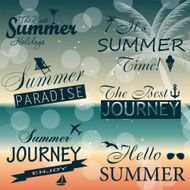 Summer holidays vector background N18