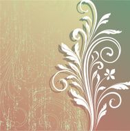 Vector floral background N106