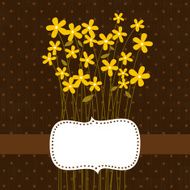 Frame with Yellow Flowers N3