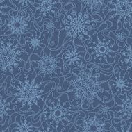 Seamless wallpaper with snowflakes N2