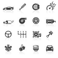 Car Parts & Performance Icons N2