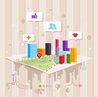 Modern Communication Design - Social Life Connecting Networking