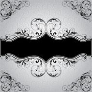 Background black label