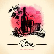 Wine vintage background N11