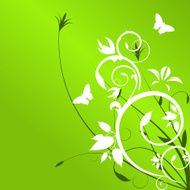 Floral background N1425