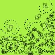 Floral background N1431