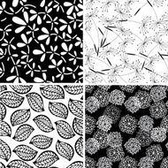 Black and white seamless collection N2