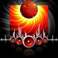 Illustration for a musical theme N7