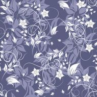 Seamless floral background N395