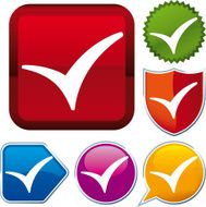 icon series check mark