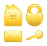 Gold icons