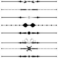 Decorative page rules