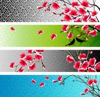 Spring Blossom Banners