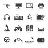 Computer Peripherals Icons N2