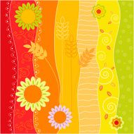 Floral summer background N3