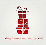 Christmas gift decoration background N3