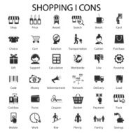 shopping and sales icons N2