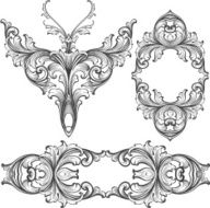 Ornamental Scroll Growth Set