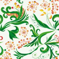 Seamless floral background N396