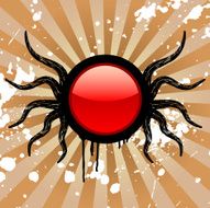 Grunge button