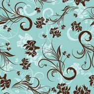 Seamless floral background N397