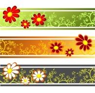 three flower strips N2